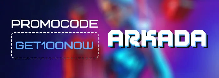 Бездепозитный бонус в Arkada